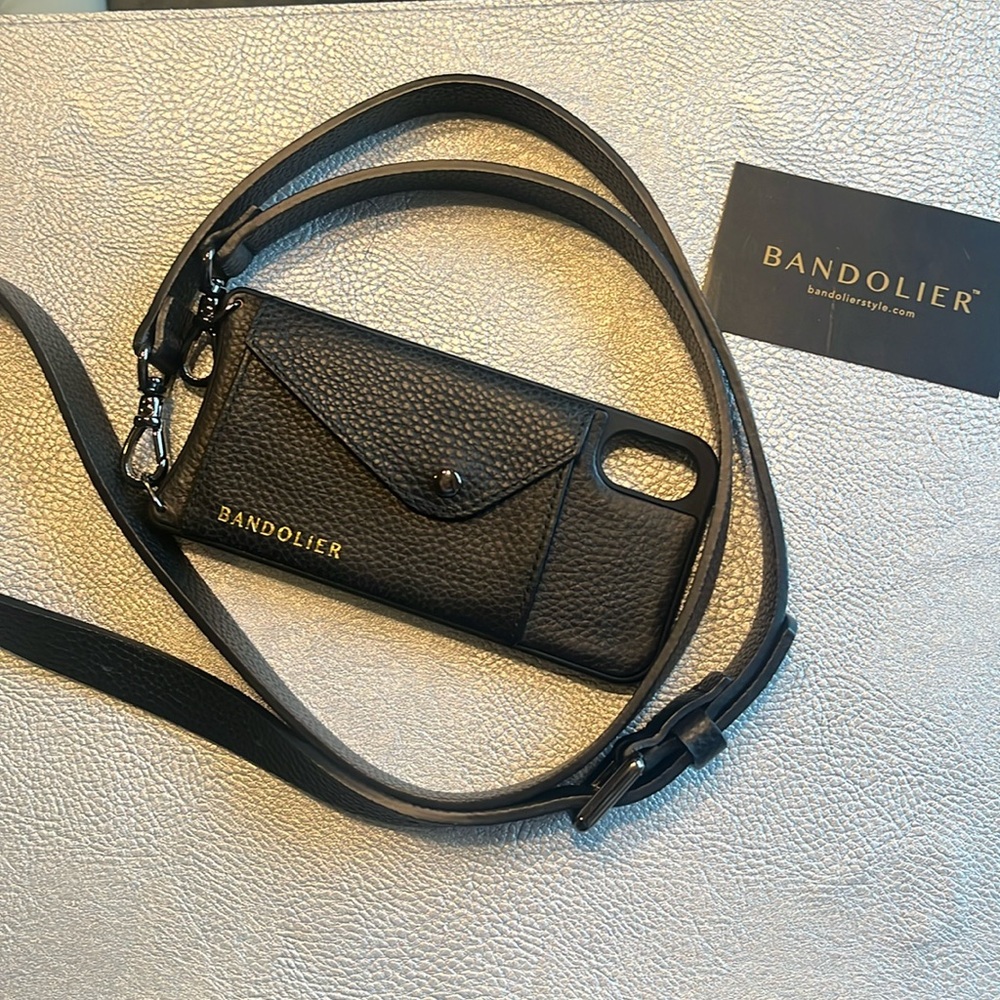 Bandolier Hailey for iPhone XS - black
